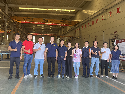 越南客戶(hù)參觀(guān)澤業(yè)...